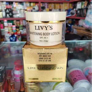 Kem Dưỡng Trắng Toàn Thân Thái Lan Livy’s 250g