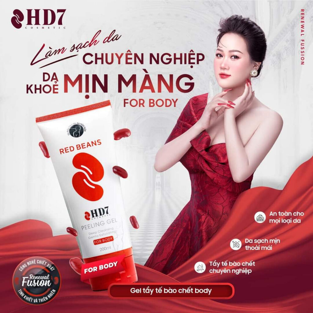 HD7 Kem Kỳ Tế Bào Chết Body HD7 Kem Kỳ Tế Bào Chết Body