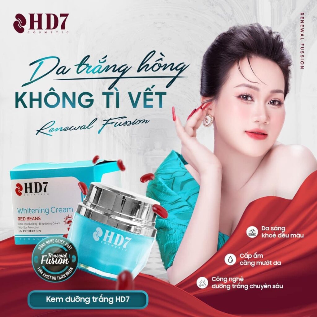 HD7 Kem Dưỡng Trắng Da Cao Cấp HD7 Kem Dưỡng Trắng Da Cao Cấp