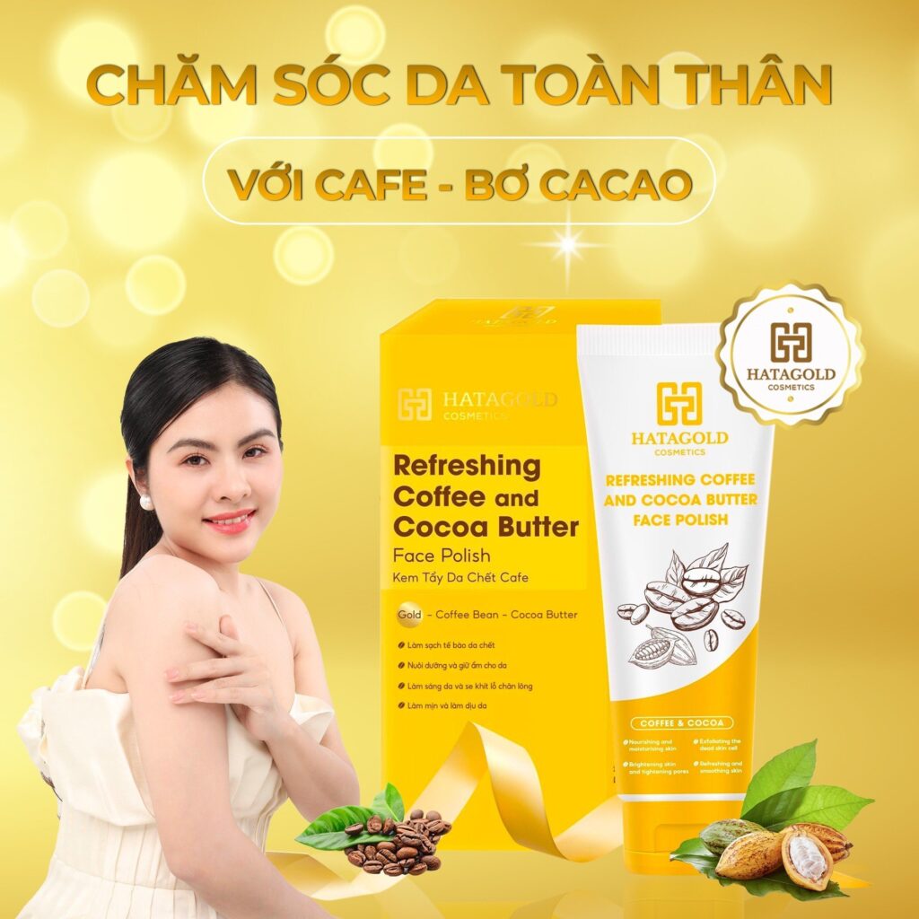 Hatagold Kem Tẩy Tế Bào Chết Cà Phê Bơ Ca Cao Hatagold Kem Tẩy Tế Bào Chết Cà Phê Bơ Ca Cao