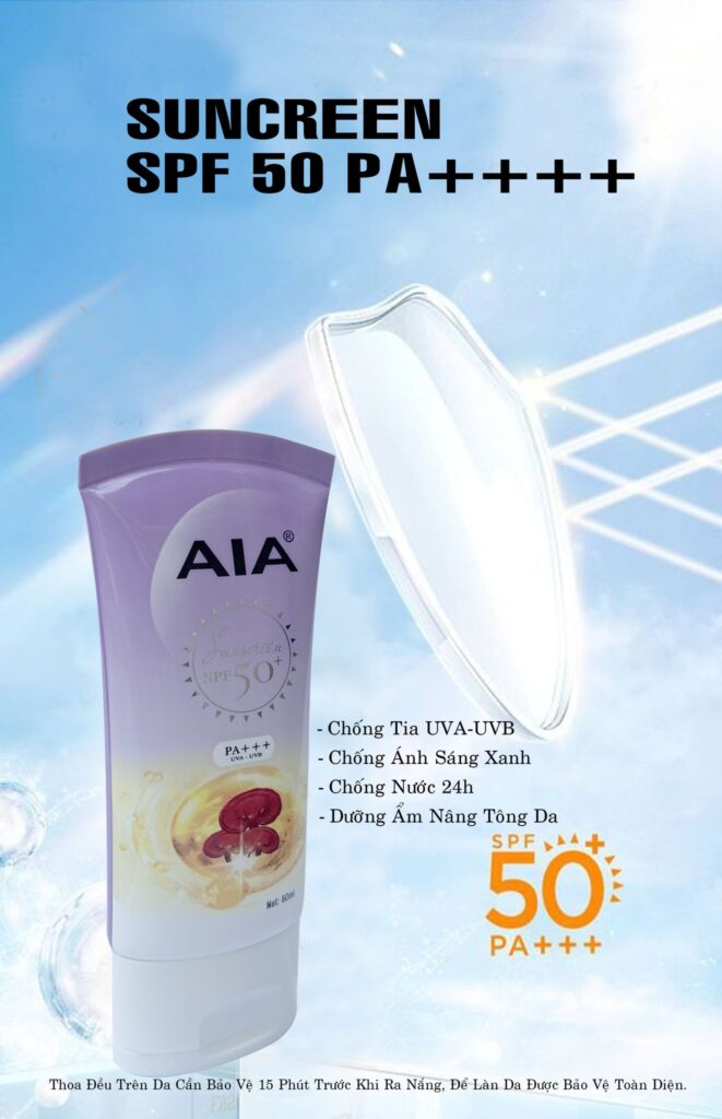 AIA Linh Chi Kem Chống Nắng AIA Linh Chi Kem Chống Nắng