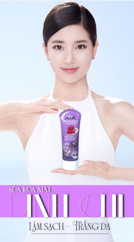 AIA Linh Chi Sữa Rửa Mặt