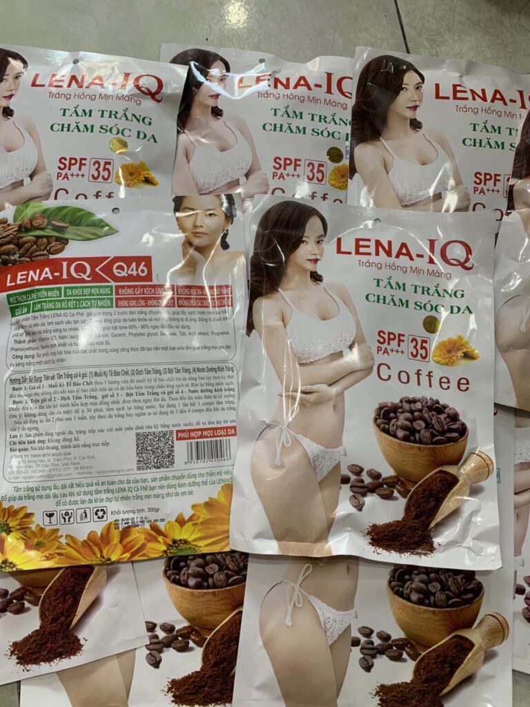 LENA-IQ Q46 Tắm Trắng Cà Phê