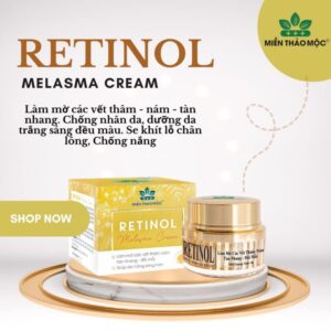 Kem Ngừa Nám Retinol Miền Thảo Mộc 8g