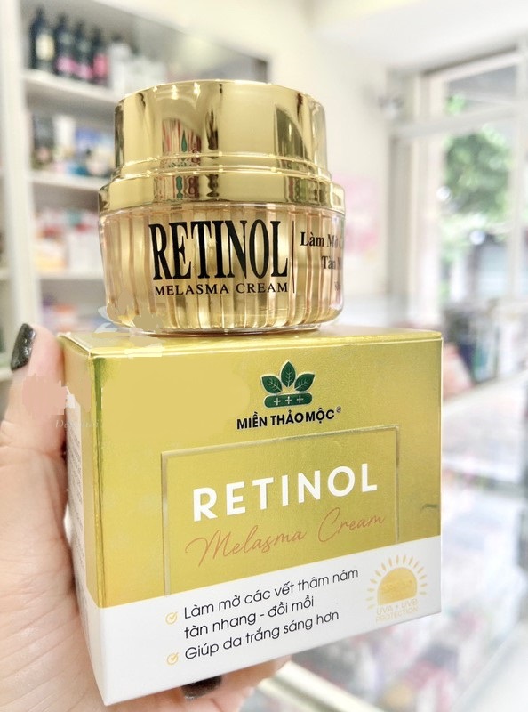 Kem Ngừa Nám Retinol Miền Thảo Mộc Kem Ngừa Nám Retinol Miền Thảo Mộc