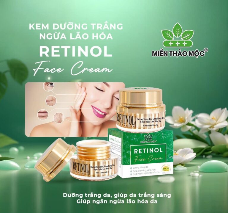 Kem Dưỡng Trắng Retinol Miền Thảo Mộc Kem Dưỡng Trắng Retinol Miền Thảo Mộc