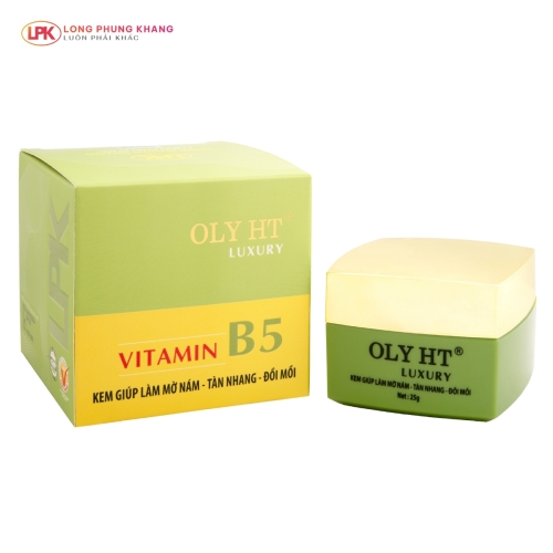 OLY HT Luxury Vitamin B5 Kem Nám Tàn Nhang Đồi Mồi OLY HT Luxury Vitamin B5 Kem Nám Tàn Nhang Đồi Mồi