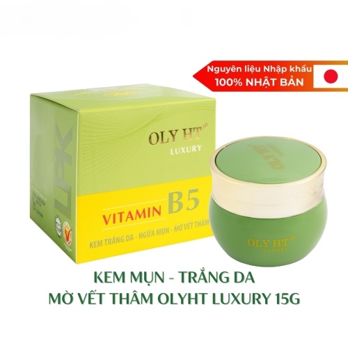 OLY HT Luxury Vitamin B5 Kem Mụn Thâm OLY HT Luxury Vitamin B5 Kem Mụn Thâm