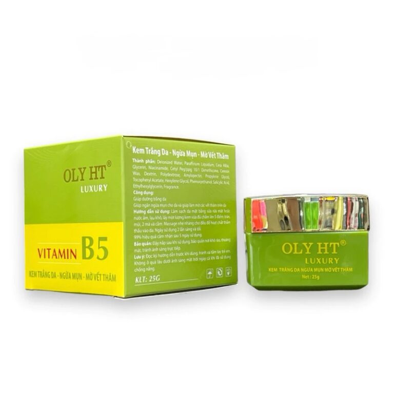 Kem ngừa mụn OLY HT Luxury Vitamin B5 Kem ngừa mụn OLY HT Luxury Vitamin B5