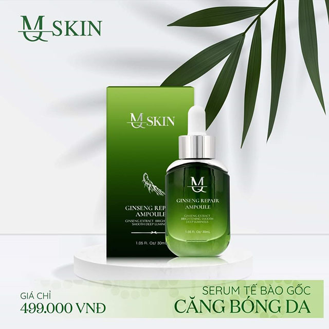 Serum Căng Bóng Da Nhân Sâm MQ Skin Serum Căng Bóng Da Nhân Sâm MQ Skin
